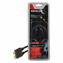 SAV 166-015 HDMI M-M 1,5m v1.4 P SENCOR (35039913)