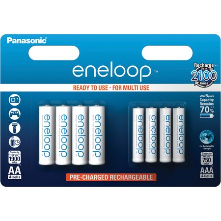 Panasonic Eneloop AAA 8ks 4MCCE/8BE