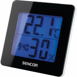 SWS 1500 B TEPLOMĚR S HODINAMI SENCOR