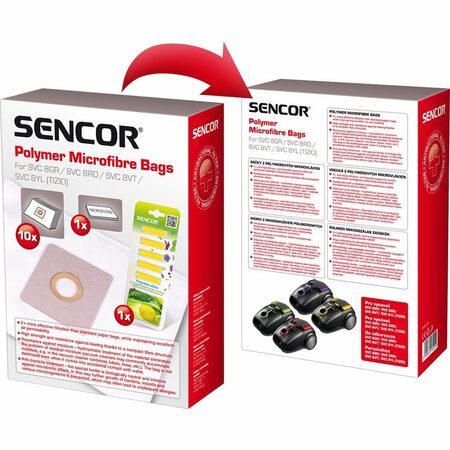SÁČKY SVC 8 (10ks)+vůně (5ks) SENCOR (41000686)