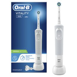 VITALITY 100 CROSS ACTION White ORAL B