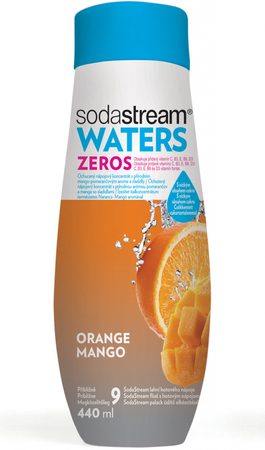 Sirup ZERO Pomeranč-Mango 440 ml SODA