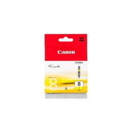 Inkoustová náplň Canon CLI-8Y, 420 stran - žlutá