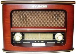 Radiopřijímač s CD Hyundai RC606 RETRO, třešeň