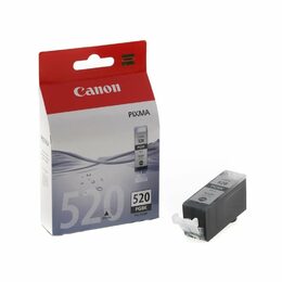 Inkoustová náplň Canon PGI-520Bk, 320 stran originální - černá (PGI520BK)