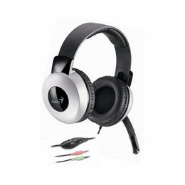 Headset Genius HS-05A - černý/stříbrný (HS05A)