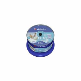 Disk Verbatim CD-R 700MB/80min, 52x, printable, 50cake