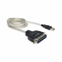Kabel Digitus USB / LPT (Tiskárna), 1,8m - bílý (DCUSBPM1)