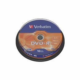 Disk Verbatim DVD-R 4,7GB, 16x, 10cake