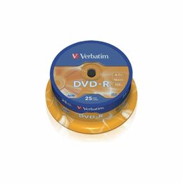 Disk Verbatim DVD-R 4,7GB, 16x, 25cake