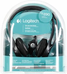 Headset Logitech H390 USB - černý (981000406)