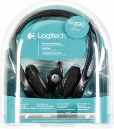 Headset Logitech H390 USB - černý (981000406)