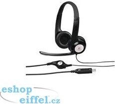 Headset Logitech H390 USB - černý (981000406)