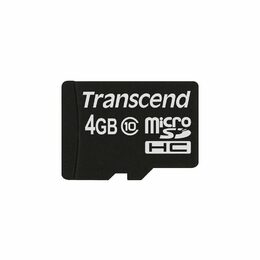 Paměťová karta Transcend MicroSDHC 4GB Class10 (TS4GUSDC10)