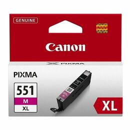 Inkoustová náplň Canon CLI-551XL M, 660 stran - purpurová