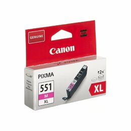 Inkoustová náplň Canon CLI-551XL M, 660 stran - purpurová