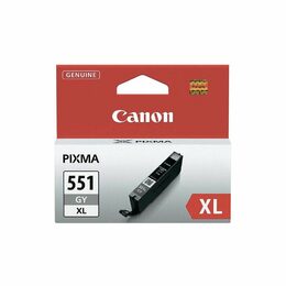 Inkoustová náplň Canon CLI-551XL GY, 3350 stran originální - šedá (6447B001)