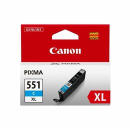 Inkoustová náplň Canon CLI-551XL GY, 3350 stran originální - šedá (6447B001)