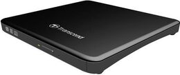 Externí DVD vypalovačka Transcend Extra Slim Portable CD/DVD Writer - černá (TS8XDVDSK)