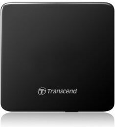 Externí DVD vypalovačka Transcend Extra Slim Portable CD/DVD Writer - černá (TS8XDVDSK)