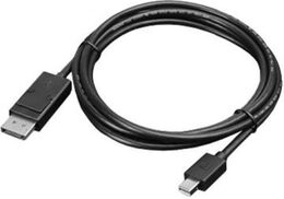 Kabel Lenovo Mini DisplayPort / DisplayPort, 1,8m - černý (0B47091)