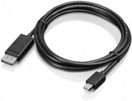 Kabel Lenovo Mini DisplayPort / DisplayPort, 1,8m - černý (0B47091)