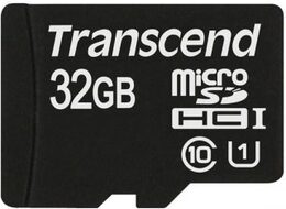 Paměťová karta Transcend MicroSDHC Premium 32GB UHS-I U1 (45MB/s) + adapter (TS32GUSDU1)