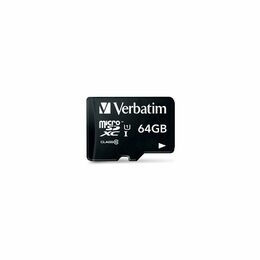 Paměťová karta Verbatim Premium micro SDXC 64GB Class 10 (90R/10W) + adaptér