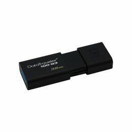 Flash USB Kingston DataTraveler 100 G3 32GB USB 3.0 - černý (DT100G332GB)