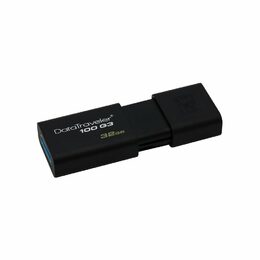 Flash USB Kingston DataTraveler 100 G3 32GB USB 3.0 - černý (DT100G332GB)