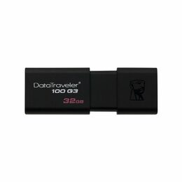 Flash USB Kingston DataTraveler 100 G3 32GB USB 3.0 - černý (DT100G332GB)