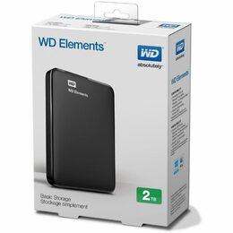 HDD ext. 2,5'' Western Digital Elements Portable 2TB - černý (WDBU6Y0020BBKEE)