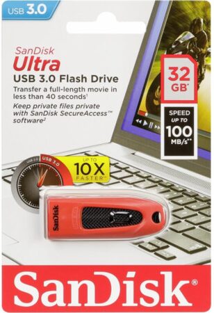 123835 USB 3.0 FD 32GB ULTRA SANDISK (45010425)