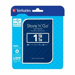 HDD ext. 2,5" Verbatim Store 'n' Go GEN2 1TB - modrý