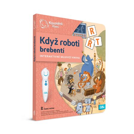 Kouzelné čtení ALBI Kniha Když roboti brebentí (82761)