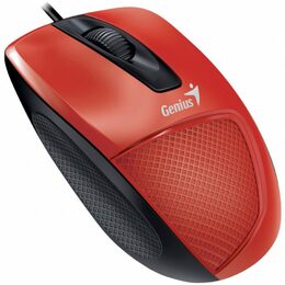 Myš Genius DX-150X / optická / 3 tlačítka / 1000dpi - červená (31010231101)