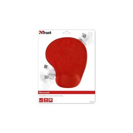 Podložka pod myš Trust BigFoot Gel, 23 x 20 cm - červená (20429)