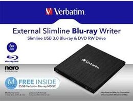 Externí Blu-ray vypalovačka Verbatim USB 3.0
