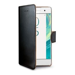 Pouzdro na mobil flipové Celly WALLY pro Sony Xperia XA - černé