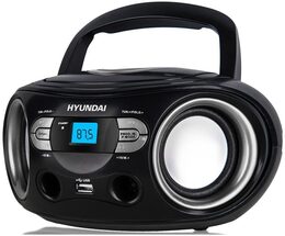 Radiopřijímač Hyundai TRC 533 AU3BR s CD/MP3/USB, černá/červená (TRC533AU3BR)