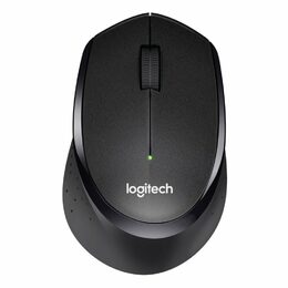 Myš Logitech Wireless Mouse M330 Silent Plus / optická / 3 tlačítka / 1000dpi - černá (910004909)