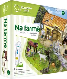 Kouzelné čtení ALBI Hra Farma 3D