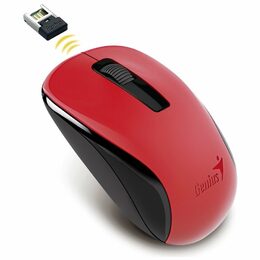 Myš Genius NX-7005 / BlueTrack / 3 tlačítka / 1200dpi - červená (31030127103)