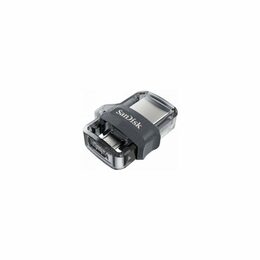 Flash USB SanDisk Ultra Dual m3.0 128GB OTG MicroUSB - USB 3.0 - černý