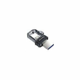 Flash USB SanDisk Ultra Dual m3.0 128GB OTG MicroUSB - USB 3.0 - černý