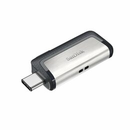 Flash USB Sandisk Ultra Dual 64GB OTG USB-C/USB 3.1 - černý/stříbrný