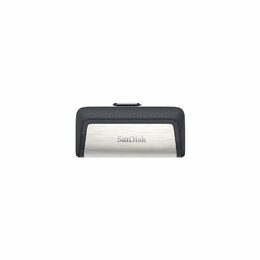 Flash USB SanDisk Ultra Dual 64GB OTG USB-C/USB 3.1 USB-C - černý/stříbrný
