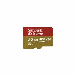 Paměťová karta Sandisk Micro SDHC Extreme 32GB UHS-I U3 (100R/60W) + adaptér