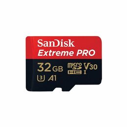 Paměťová karta Sandisk Micro SDHC Extreme 32GB UHS-I U3 (100R/60W) + adaptér
