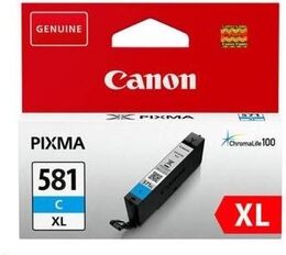 Inkoustová náplň Canon CLI-581XL BK, 520 stran - černá